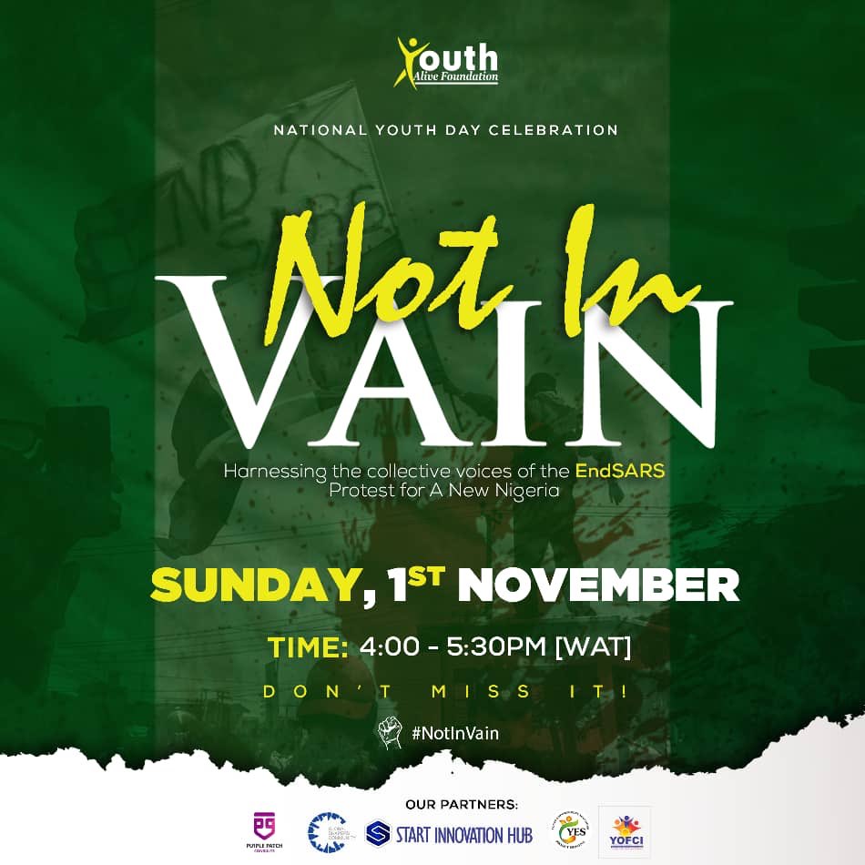 ChibuzoFelix_1's tweet photo. There is nothing to celebrate about the youth day if we don’t remember and honor the heroes fallen for our freedom today . #NotInVain https://t.co/xKrxnUzh6D