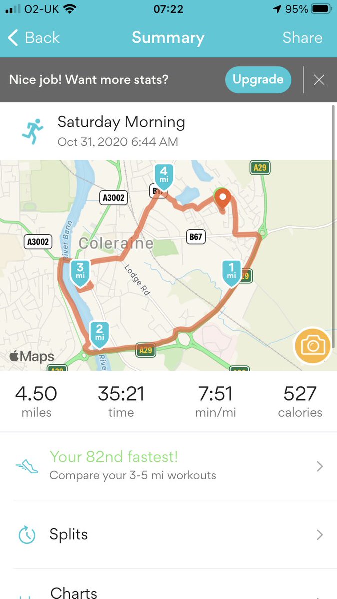 EdgarClive's tweet photo. Not quite the run I had planned this morning for distance &amp; time but a few more miles in the legs all the same @Chldns_Hrtbeat https://t.co/KAxdgaT7Za or https://t.co/wp0mQNmWcO #getdonating #BERLIN2021 https://t.co/xXeK8XLUwQ