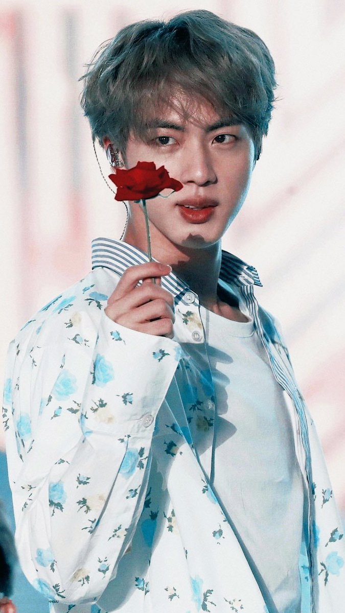 Kim Seokjin As a flower - a very beautiful thread~