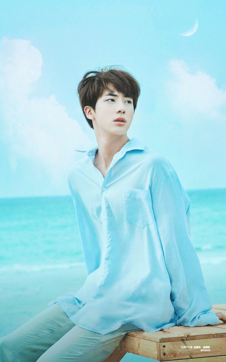 Kim Seokjin As a flower - a very beautiful thread~