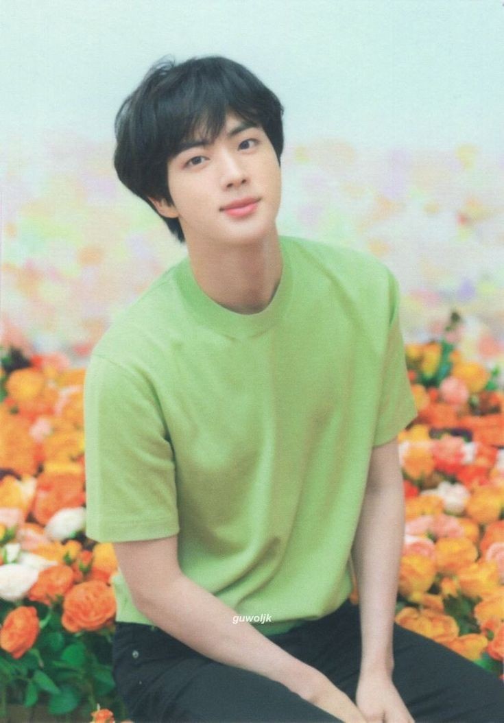 Kim Seokjin As a flower - a very beautiful thread~