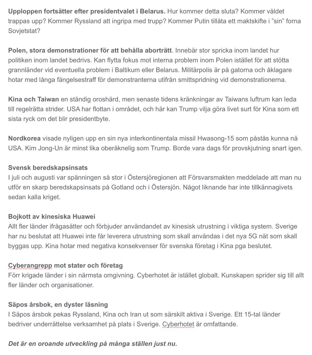 oroande's tweet photo. Skrev igår en text om vilka ”oroande utvecklingar” jag ser just nu. Har nu uppdaterat texten med mer elände. #säkpol #svpol https://t.co/nbPqEDY1Xp