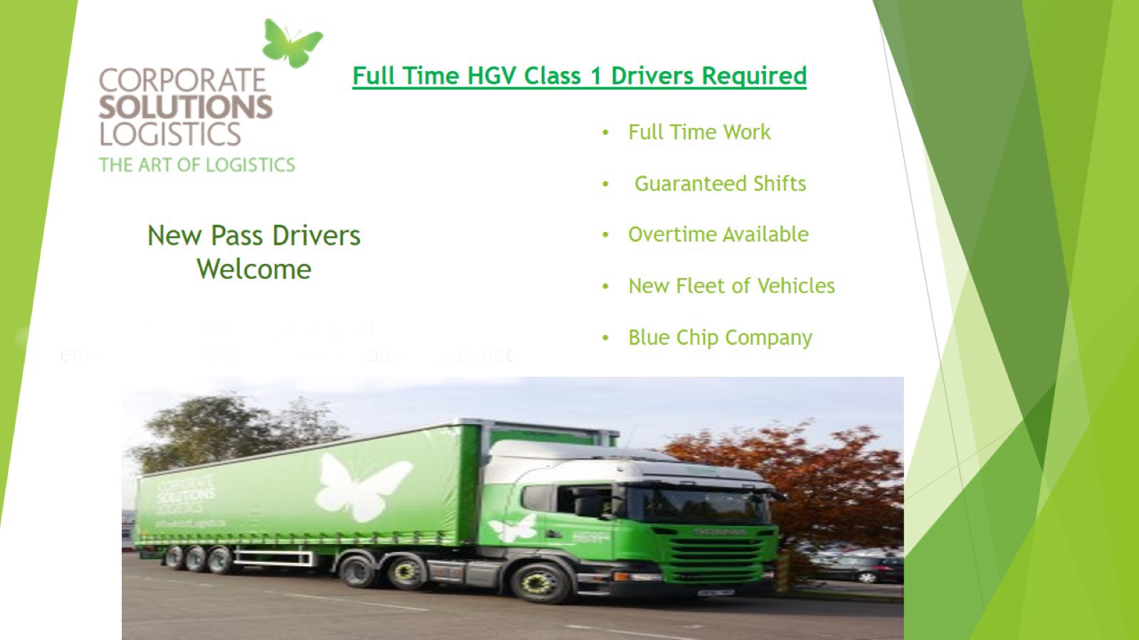 M A Ponsonby Ltd Calling All Class 1 Drivers Immediate Start Work Available Please Retweet And Help Those Who Are Out Of Work Find A New Job Before Christmas 17