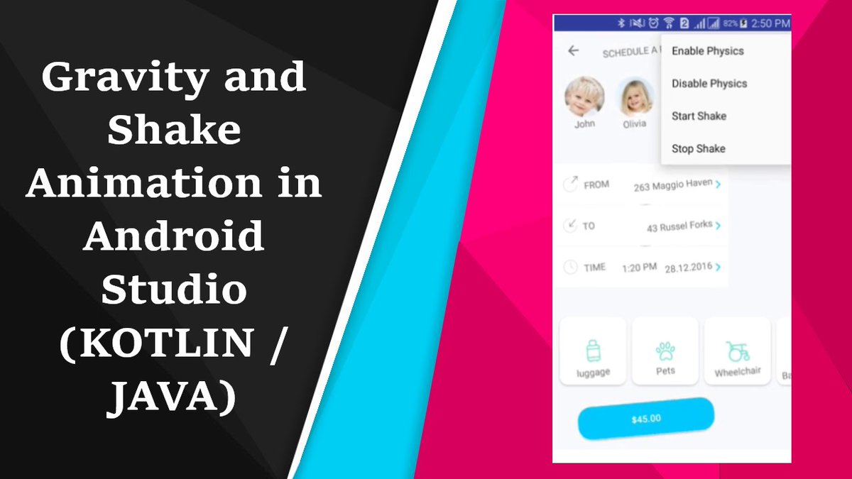 CodersIntegrity's tweet photo. Interface Animation in Android Studio
Link : https://t.co/f09cvwUh4o
#androidui #android #androiddeveloper #java #kotlin #kotlindev #aktdev #android18 #javadeveloper #Kotlindeveloper #flutter #ui #uxdesign #android18 #androidstudio #androiddev https://t.co/lRSIHL0u96