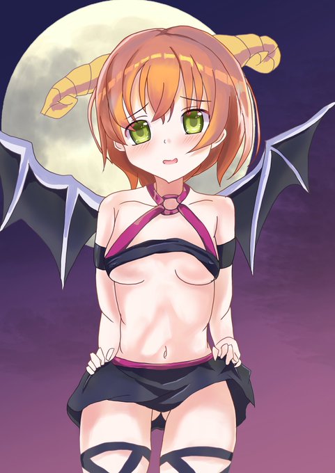 #ハッピーハロウィン
過去絵ですが小悪魔凛ちゃんです 