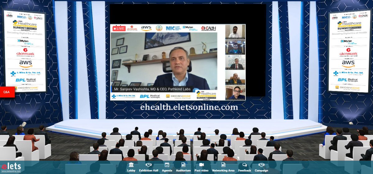 Mr. Sanjeev Vashistha, MD and CEO, <a href="/pathkindlabs/">Pathkind Labs</a>

Accuracy, Time, Affordability, Scalability and Mobility are the various segments we are focusing on. The barcode scanner is very important and has worked wonderfully for us during the pandemic. 

#EletsHTS #EletsHealth
