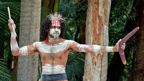 Indigenous people of Australia Link to Africa____Australia was the home to over 400 aborigine tribes. A genetic study showed that Australian people may have left Africa up to 75,000 years ago which would make them one of the oldest continuous populations outside of Africa.