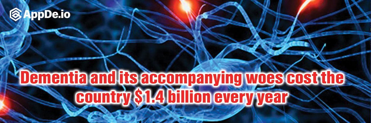 AppdeOfficial's tweet image. Dementia and its accompanying woes cost the country $1.4 billion every year