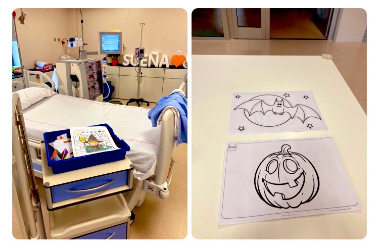 Nefro_inf_HCUVA's tweet photo. Sábados de #Halloween en el hospital.
#HemodiálisisDivertidas #HoyNoIbaAserMenos #Arrixaca #Murcia #HCUVA #Pediatría #Nefrología https://t.co/qGW1ZVrBu6