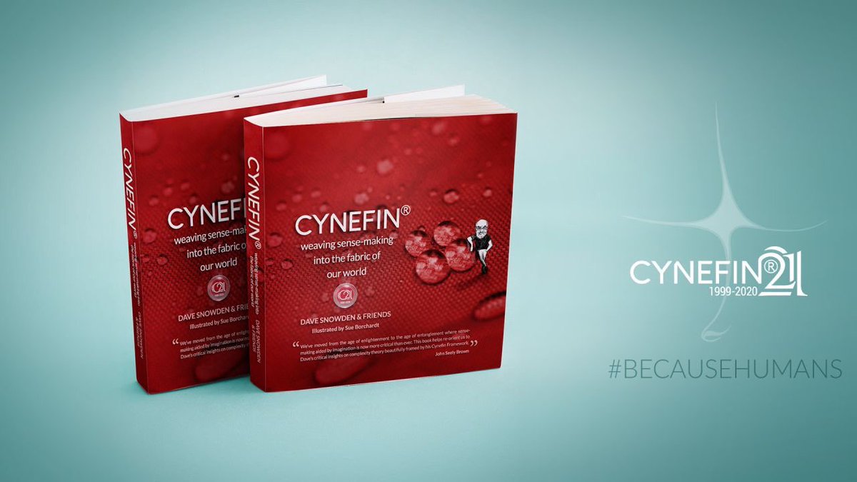 The book was created in community; lets read it like that as well! Post your favorite quotes and insights from the book using #CynefinBook. Then we can all journey together!
