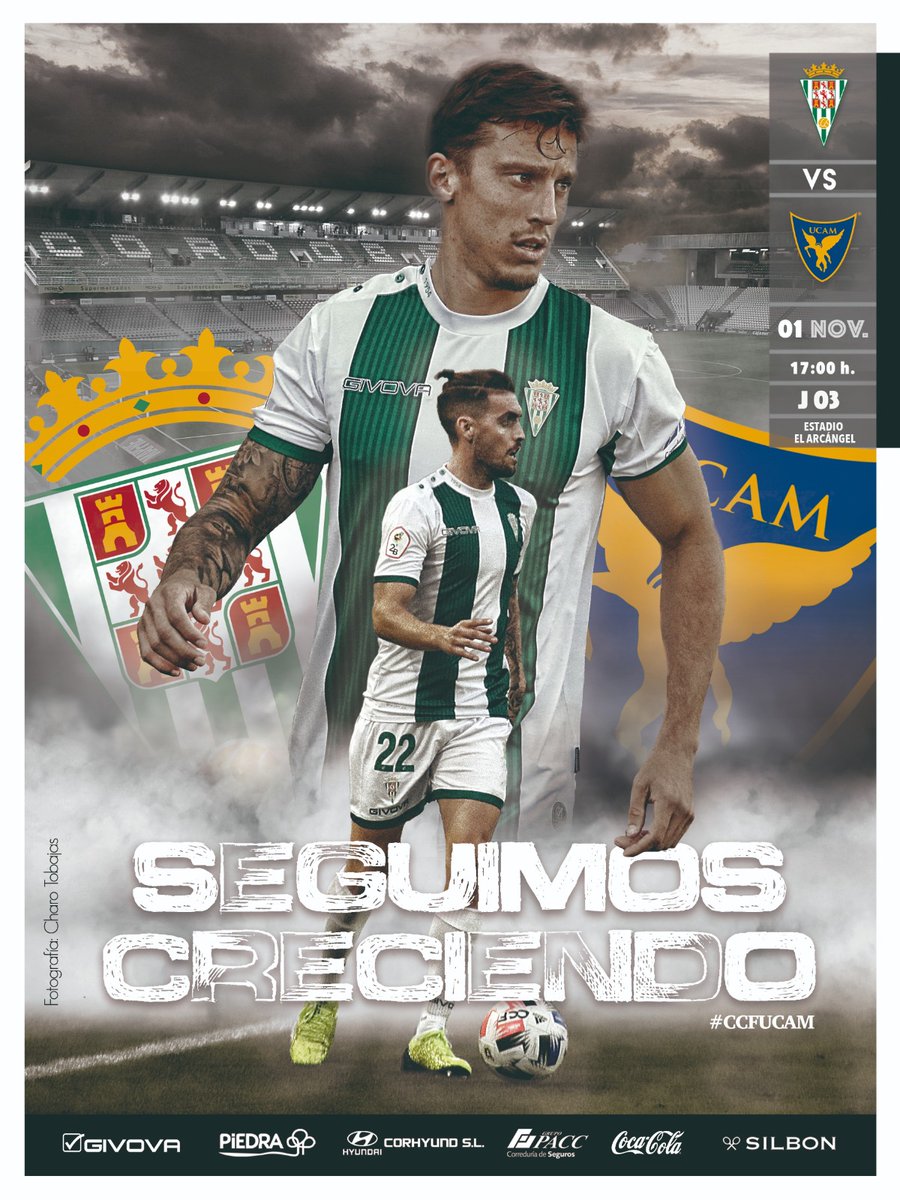 🔜 #CCFUCAM 🔥

📅 Domingo, 1 de noviembre
⏲️ 17:00
📍 El Arcángel
👨‍👨‍👦‍👦 400 abonados en el Reino 🏟️
📺 @footters 

#SeguimosCreciendo 💪