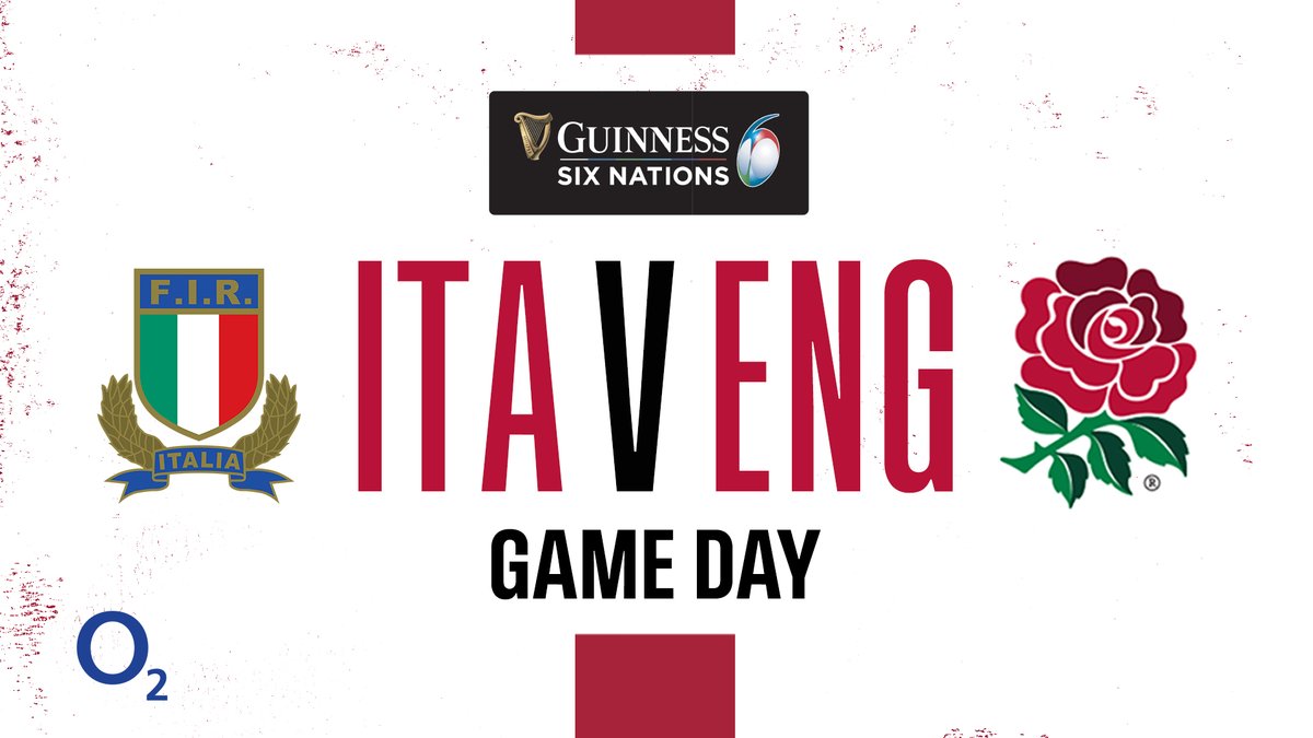 EnglandRugby's tweet image. GAME DAY 🌹

After a long wait, we are BACK💥

Watch live on @ITVRugby with kick off at 16:45 GMT as we take on Italy in the final round of the #GuinnessSixNations 

#ITAvENG