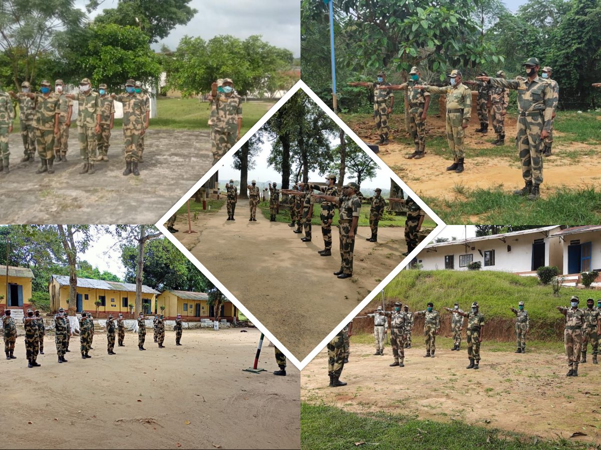 BSF_Meghalaya's tweet image. #RashtriyaEktaDiwas Troops of BSF Meghalaya observing #NationalUnityDay2020 at various location in the State
@BSF_India 
@PIBHomeAffairs