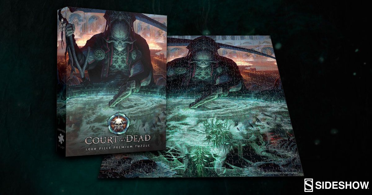 CourtoftheDead's tweet photo. Get FREE US SHIPPING on the Court of the Dead The Dark Shepherds Reflection Puzzle!

https://t.co/4ogskG5bHS

#SideshowSpooktacular #CourtOfTheDead #COTD #SideshowCollectibles #Sideshow #Death #Alltaker #ProjectRaygun #USAOPOLY #Puzzle https://t.co/NnEMISLZRP