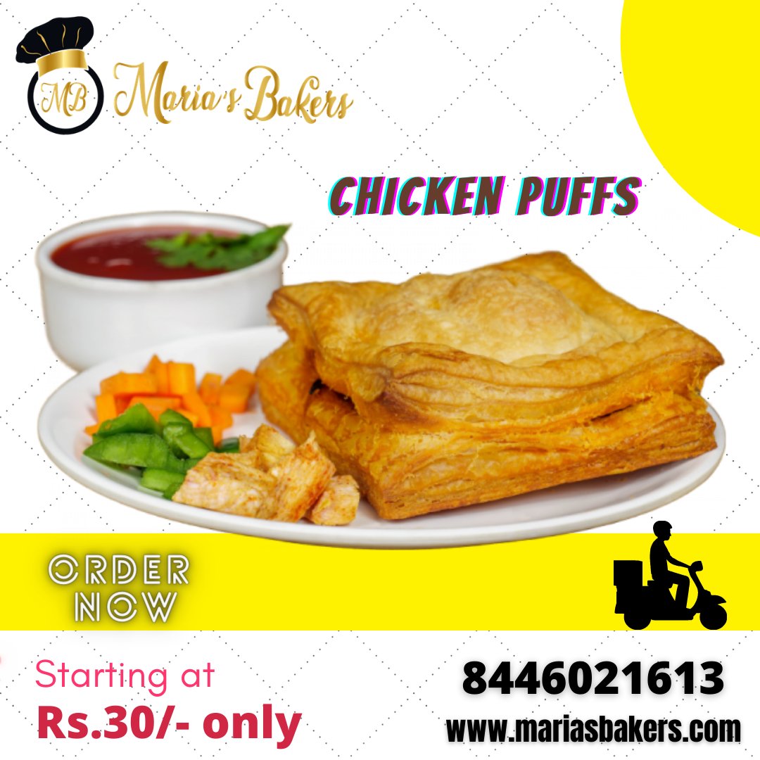 BakeryMarias's tweet photo. Chicken Puffs.
Order now: https://t.co/6w7qC7nvvD /8446021613
#cake #food #baking #pestry #foodporn #instafood #dessert #homemade #cakes #chocolate #yummy #delicious #cookies #cakedet #bake #birthday #BirthdayCake #puffs https://t.co/iG1AY5xyDm