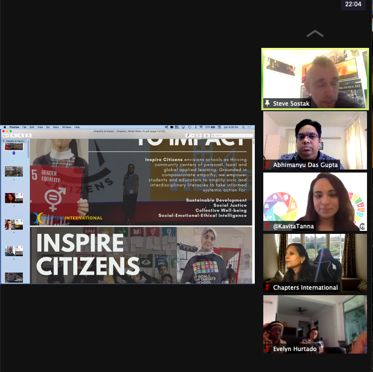 Some great conversations with @inspirecitizen1 @SREELATHAKUMAR @CuriousChestnut on #empathytoimpact @inspirecitizen2 @KavitaTanna #inspirecitizens