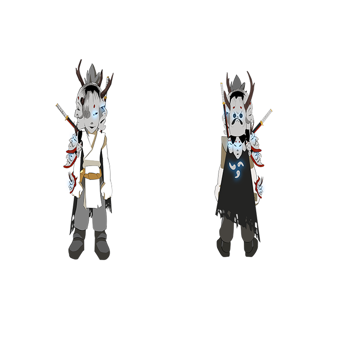 LSimeda's tweet photo. @SkinyDofus @DOFUSfr @DofusTouch voici ma panoplie ronin ( pour le bouclier j'ai pris la base du bouclier d apparat cra) bonne chance a tous et que le meilleur skin gagne https://t.co/4gv1cKsMY9