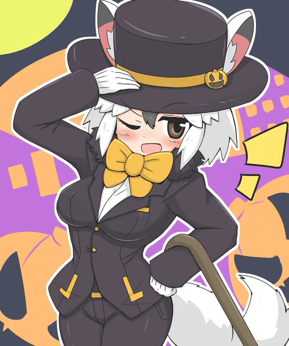 ハッピーハロウィンということで、ミナミコアリクイちゃんです。#けものフレンズ 
