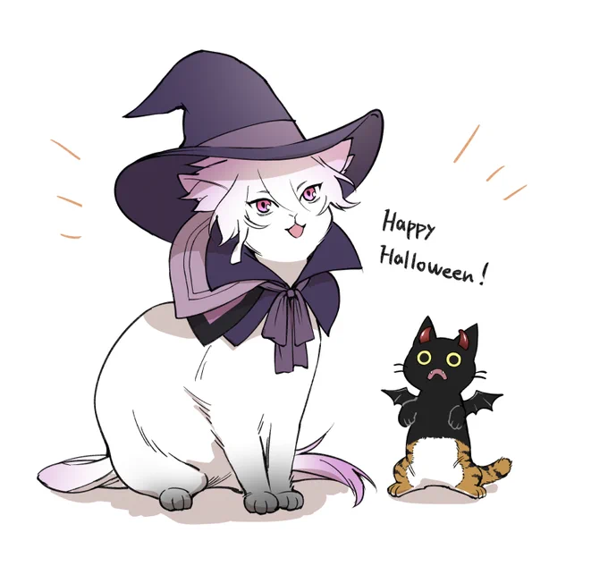 はっぴーはろうぃん
#そねこねこ 