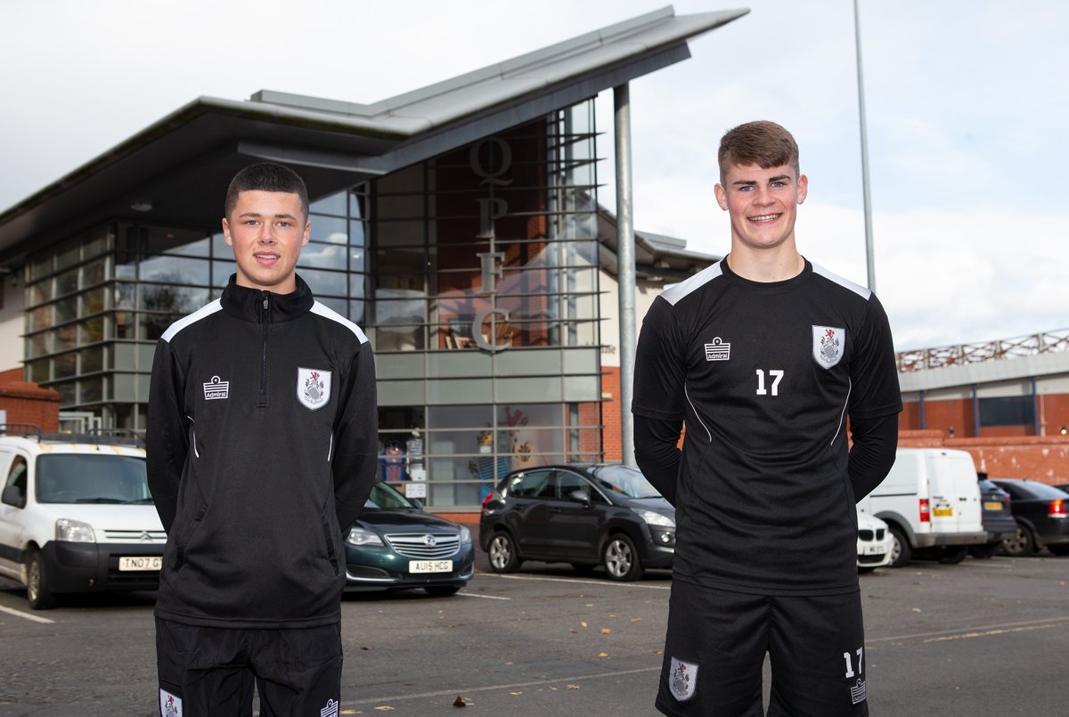 iancairns's tweet photo. Great to see @queensparkfc continuing to develop young players.  These two (Calum and Jacques) have just started their modern apprenticeship course #TheFutureLooksGood  #RisingStars https://t.co/1KoYN0kfix