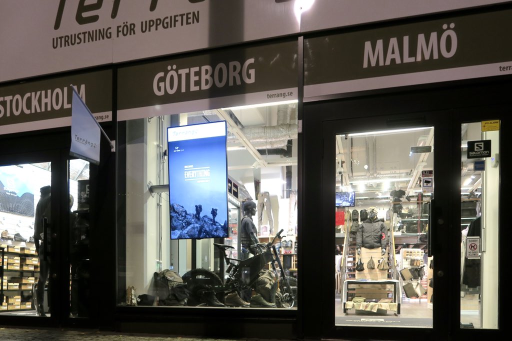 StealthSweden's tweet photo. Är du i Göteborg och strövar runt i helgen så ta kängorna eller i fall du har galoscher och styr dem mot Friggagatan där du hittar Butiken Terräng. https://t.co/hXCcoYmiLG