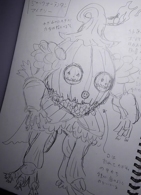 ハッピーハロウィンー!!(ラフ見つけました) 