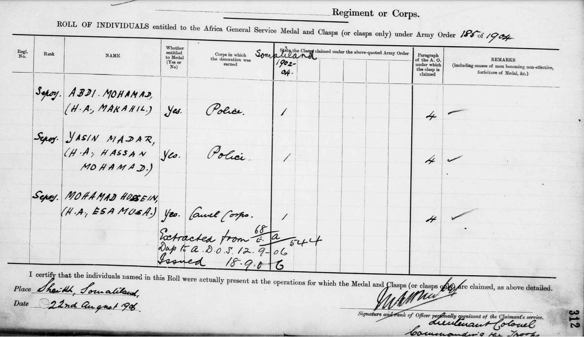 Isaaq coon translator and police for the colonizers  #CoonFiles  #Isaaq  #BritishSomaliland  #Somaliland  #Somali