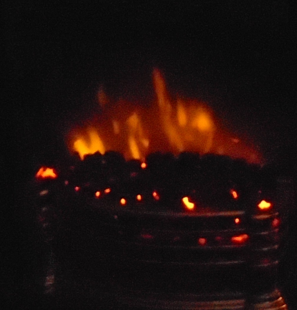 Hebbie's tweet photo. dark damp and extremely windy in D&G i have even switched the fire on of course it wont matter cause I am off to Pakistan #lockdowntravel https://t.co/4exloeCuKb