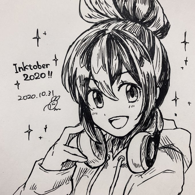 Day31( 'ω')/
最終日!
オリジナル女の子(仮称ぺーちゃん)

#inktober #inktober2020 