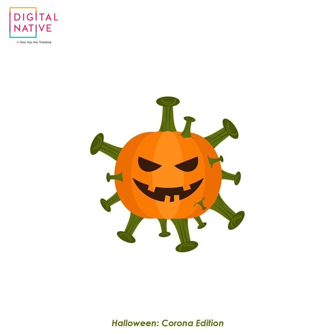 DigitalNativeIN's tweet photo. Halloween just got very real! Don’t be a pumpkin 🎃 and go around without your mask!

#halloween #halloween2020 #halloween🎃 #halloweenmask #digitalmarketing #advertising #digitalnative #nowyouaretrending https://t.co/W2gkIxQ73u
