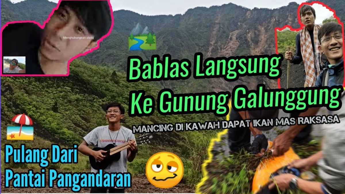Aldi_Ginanjar_S's tweet image. Camping Tahun Baru 2020 Di Gunung Galunggung Tasikmalaya
FULL On YouTube Ginanjar24 TV
youtu.be/cXKJjAfD8DE

#share #shareyoutube #subcribe #youtube #tweetreceh #pendaki #camping #viralkan #galunggung #wisatatasikmalaya #tahunbaru