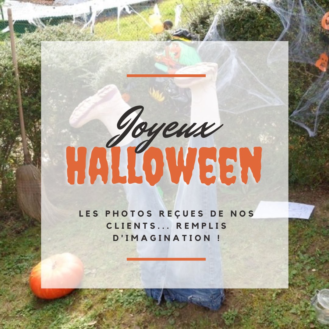 PaysageJu's tweet photo. 🎃 JOYEUX HALLOWEEN 🎃 

Nous en profitons pour vous montrer quelques réalisations reçues par nos clients, remplis d’imagination.

#halloween #confinement #jupaysage https://t.co/DLf8wgX5Rw