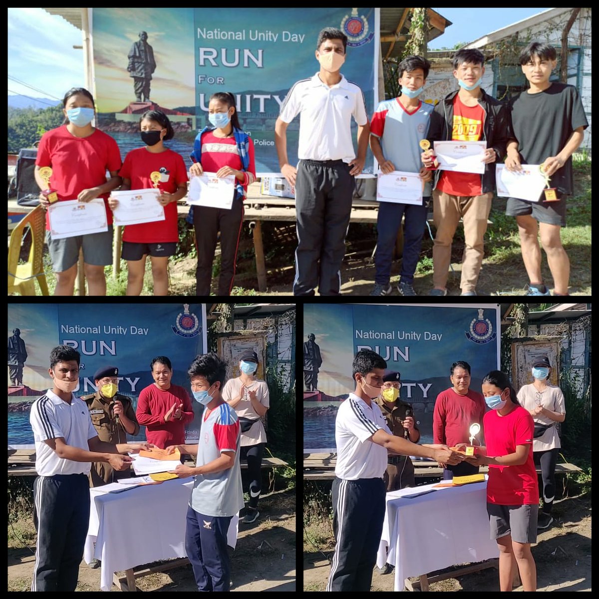 ArunachalPolice's tweet photo. National Unity Day was observed today across the police establishments in the state.

Glimpse from the events organised in districts and units.

@DgpPradesh https://t.co/veR69Ye007