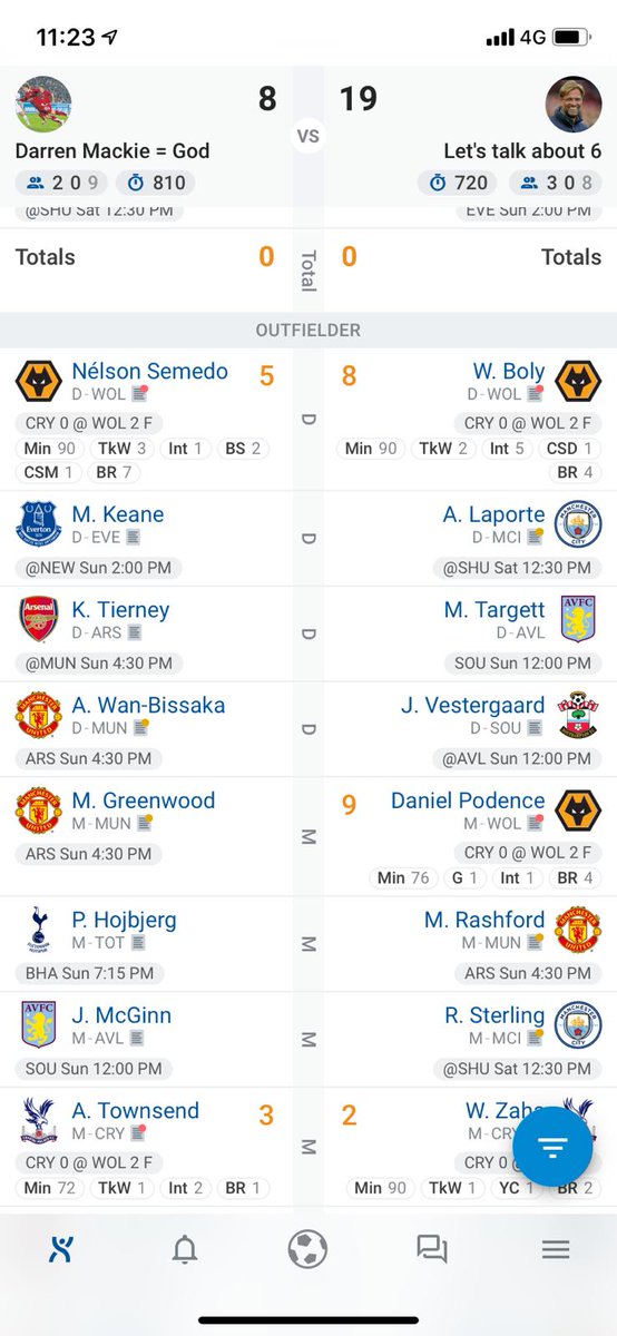 fraserforrest's tweet photo. @FantraxEPL we're having issues in our league where defenders are receiving CDM and not CSD and vice versa, seems to be with players that can play in multiple positions. Any ideas? Semedo example in pic https://t.co/BpmqAMidpo