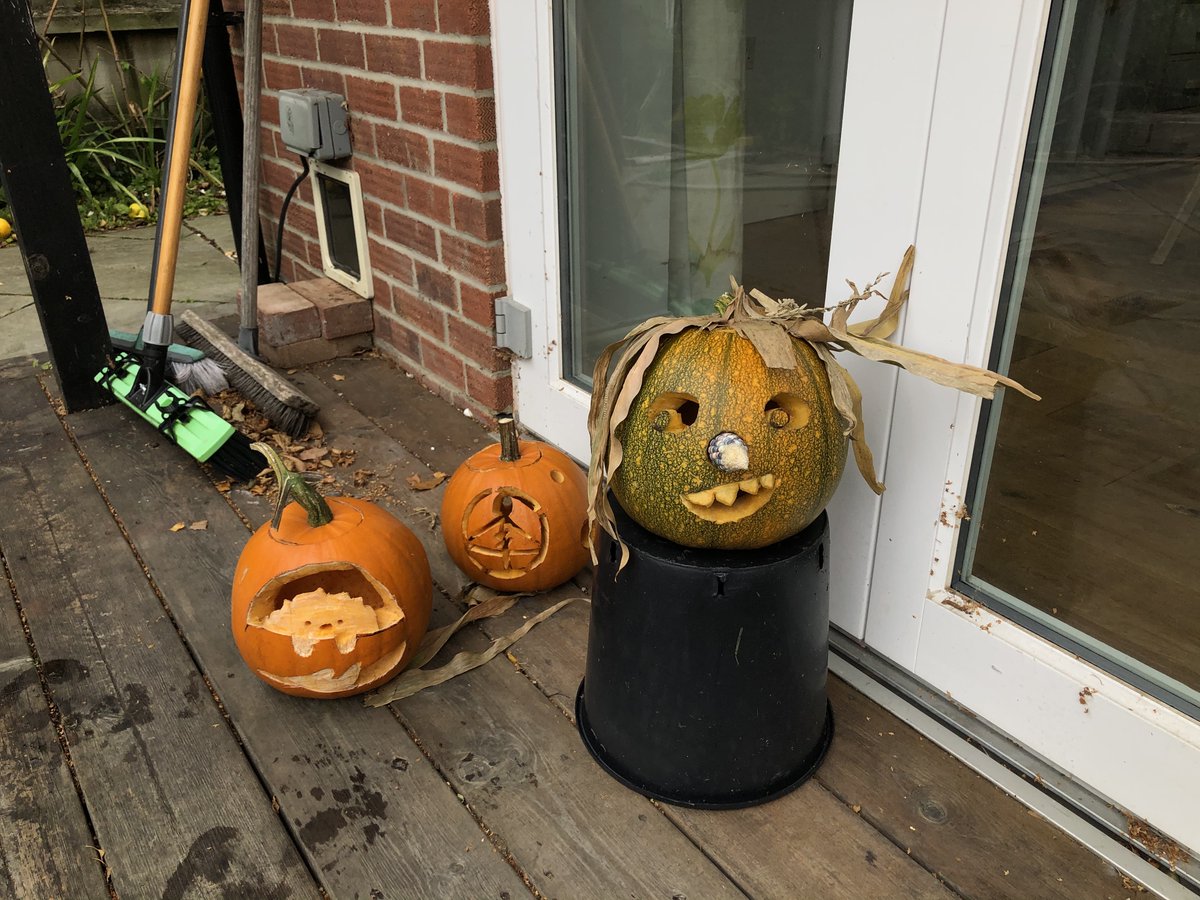 Nicholas Guyatt On Twitter The Last Pumpkin Didn T Quite Make It To Orange But My Kids Have Carved This Terrifying Boris Johnson Anyway