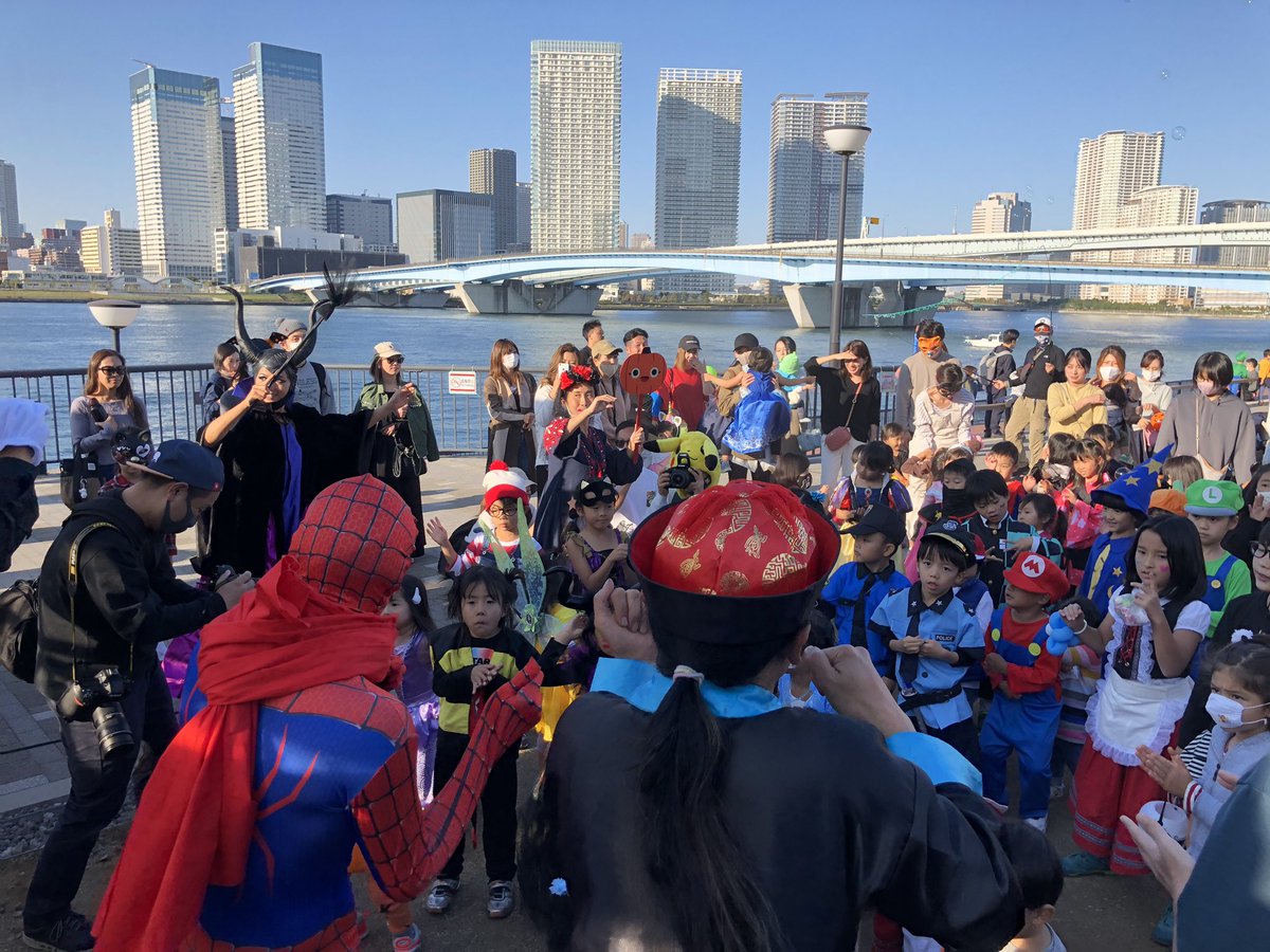 我が家の双子を連れて豊洲のCITABRIAのハロウィン🎃イベントに行ってき