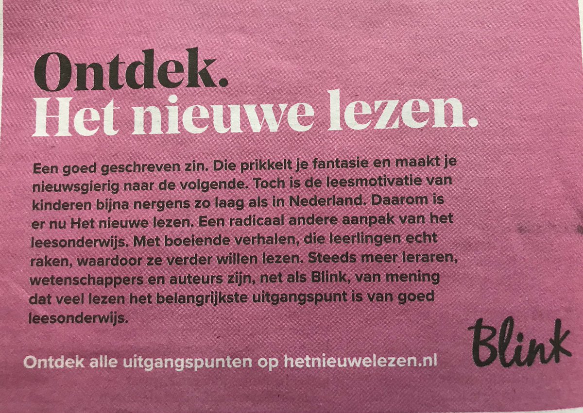 #goedleesonderwijs is de sleutel tot een succesvolle toekomst. Een offensief om kinderen weer aan het lezen te krijgen, juist in COVID-tijden is daarom van groot belang. Doe jij ook mee? #hetnieuwelezen