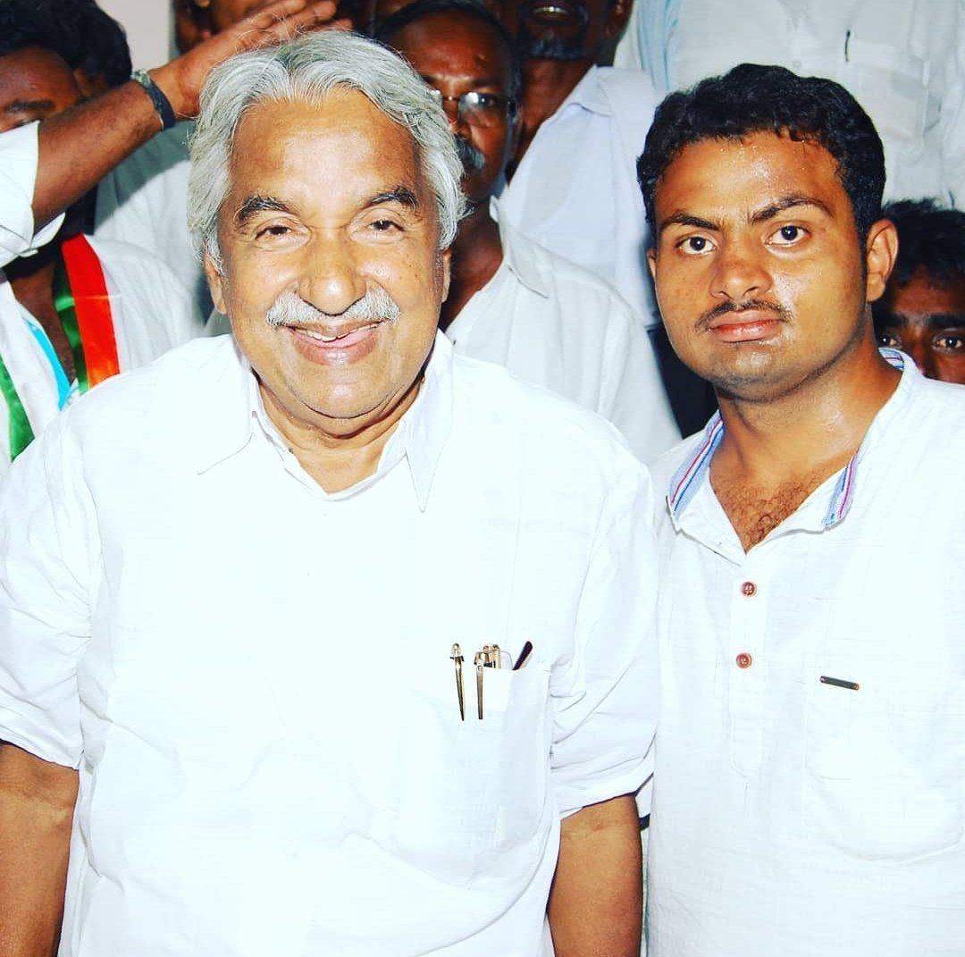 Happy Birthday Oommen chandy sir ( kerala ex. CM ).   