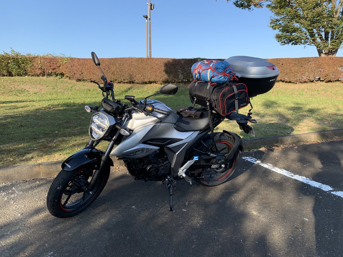 ソロキャンプツーリング行ってきました！ というのはまだで 