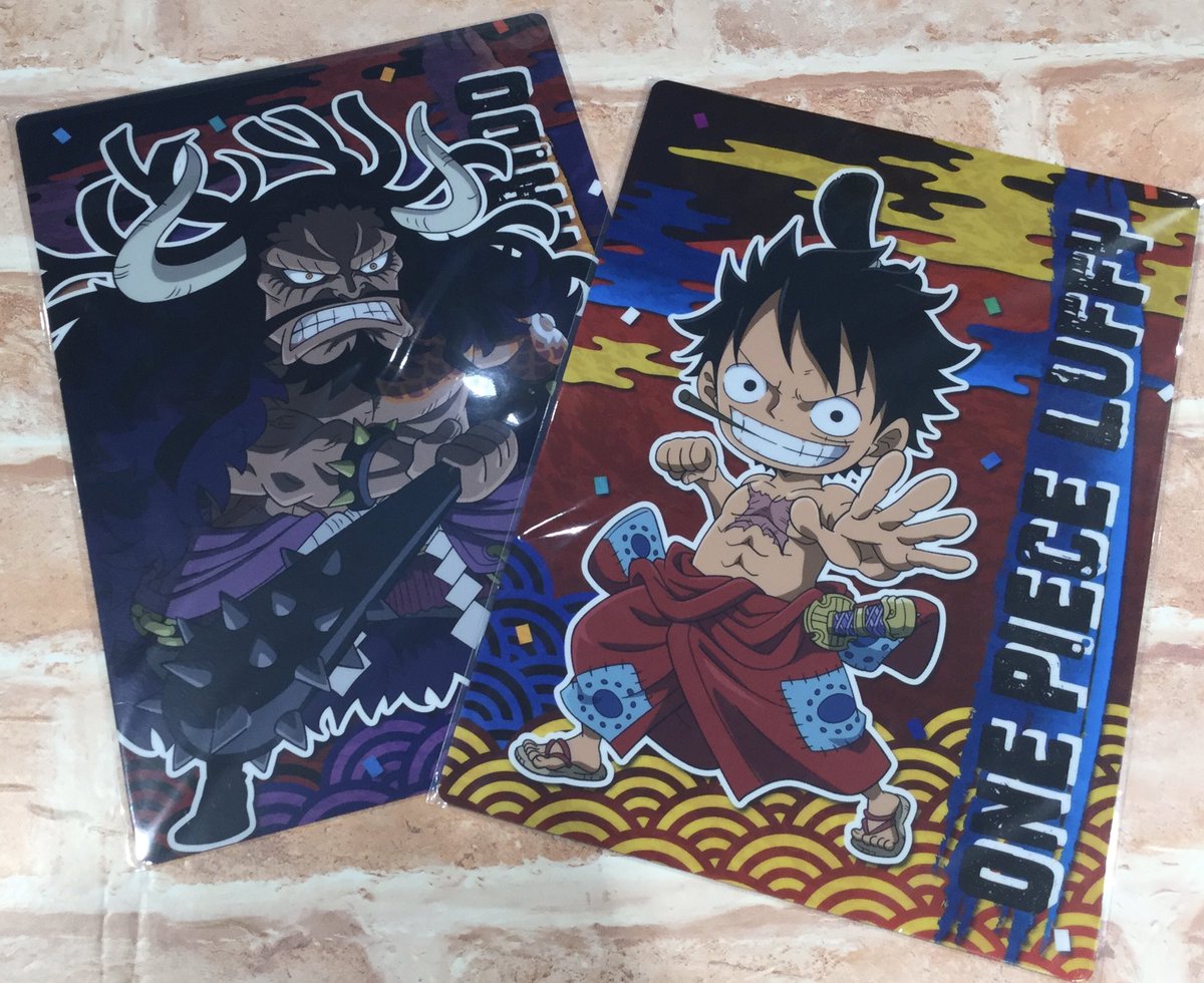 One Piece 麦わらストア池袋店 A Twitter おすすめ B5サイズ下じき ワノ国編 全4種 各440円 税込 好評発売中 麦わらストア Onepiece