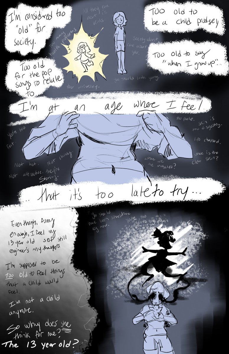 Dear Diary,
I am 24 

And a child possesses me. 

---
A comic thread 

#Halloween 