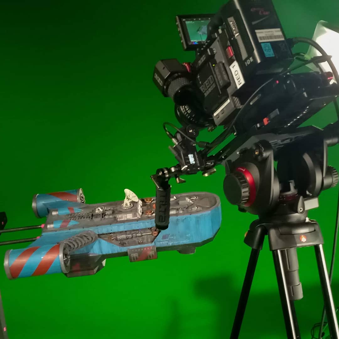 Swipe ➡️ to get a closer look 🚀 From today's shoot 🎬🎥

📸 <a href="/bona92/">Dee</a> 

#eptfilm #filmmaking #setlife #shortfilm #scifi #scalemodel #miniatureshoot #miniature