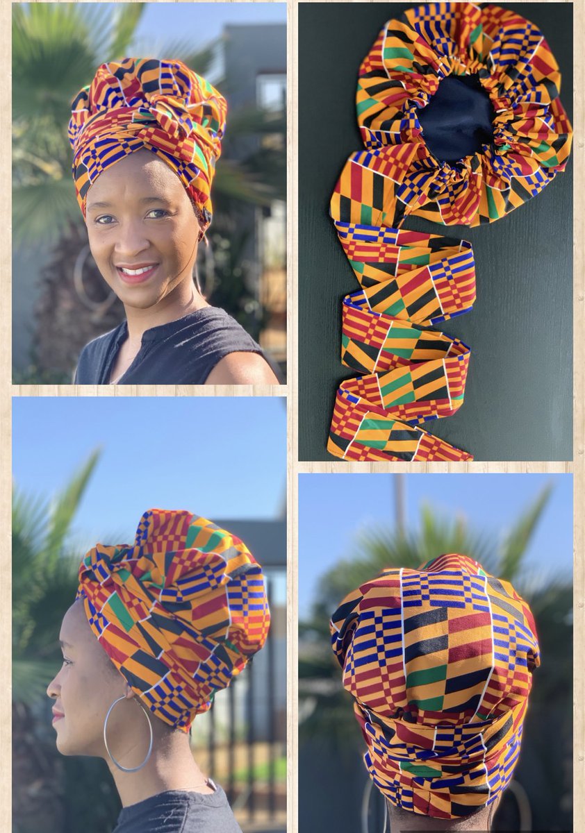 TheCraftIHub_SA's tweet photo. Visit our online store https://t.co/XZBJJHA02N or WhatsApp 0827835137
🔥R180🔥
#CraftiHeadwrap #BuySouthAfrican #SatinBonnet #ProtectiveStyles #NaturalHair #Headwrap #HeadwrapTutorial #BuyLocal #headwraptutorial #SupportSmallBusinesses #GirlzTalkZa #NaturalHairStyles #doek https://t.co/4GfoxFn5Od