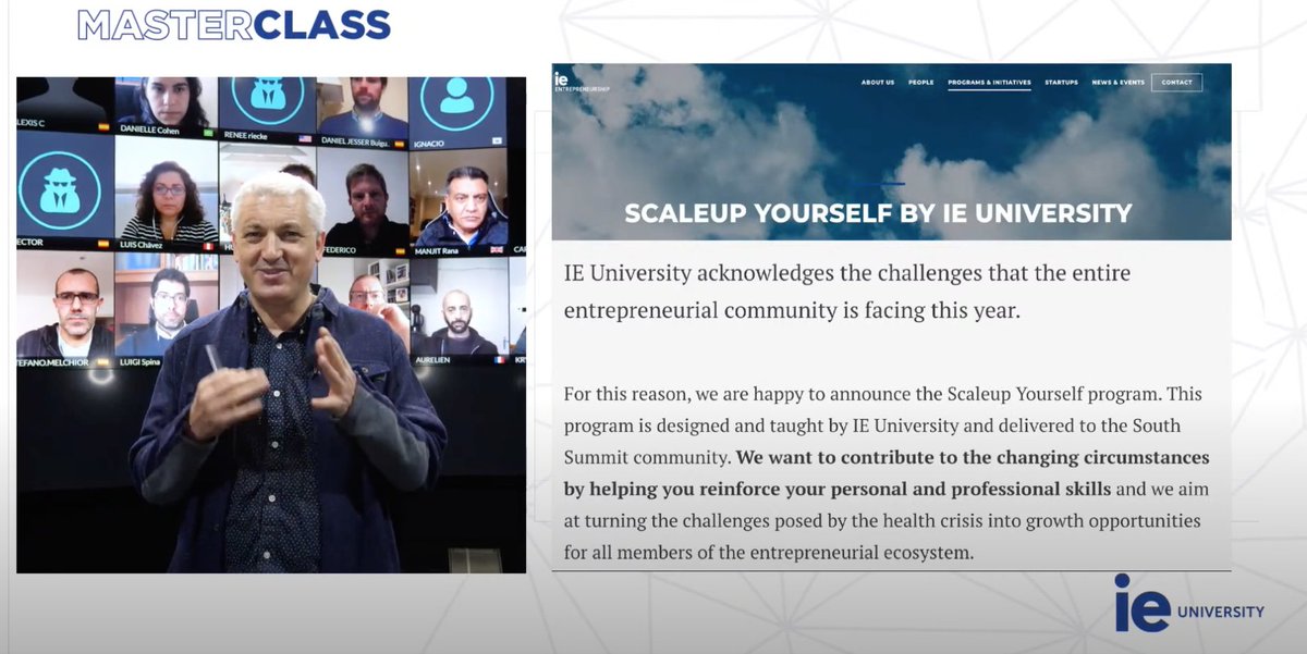 joehas's tweet photo. Last Wednesday in the @IEUniversity WOW Room, I recorded a 45min masterclass for @south_summit. What is a #scaleup? Why they are the best places to work! How to get a job with one? Starts at 4mins 54secs #ScaleupYourself @nach_mateo @IE_Ventures  
https://t.co/LiRMmQ4zZI https://t.co/0HVsYAhGeD