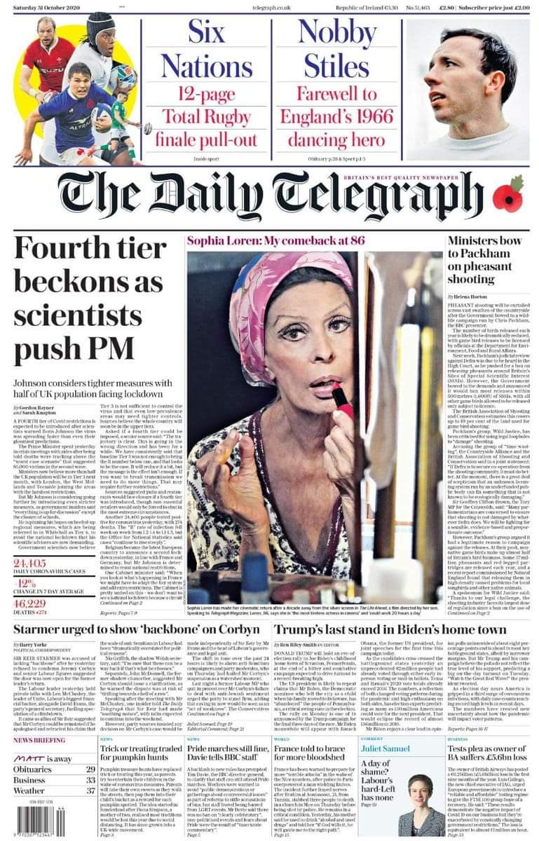 TGASMedia's tweet photo. Year 13, check out who is on the front cover of the Daily Telegraph today.. it is only Sophia Loren. As you can see, she is still rocking the glamour! ⭐⭐⭐⭐ https://t.co/WBNmT8rIjz