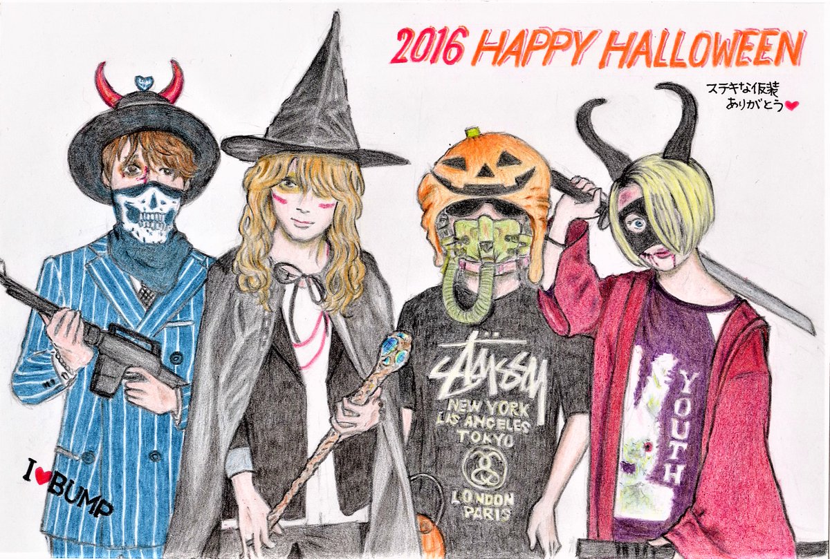ツイストバンド　ニコル　ハロウィン　コンプ　BUMP OF CHICKEN BUMP OF CHICKEN × ハロウィン
