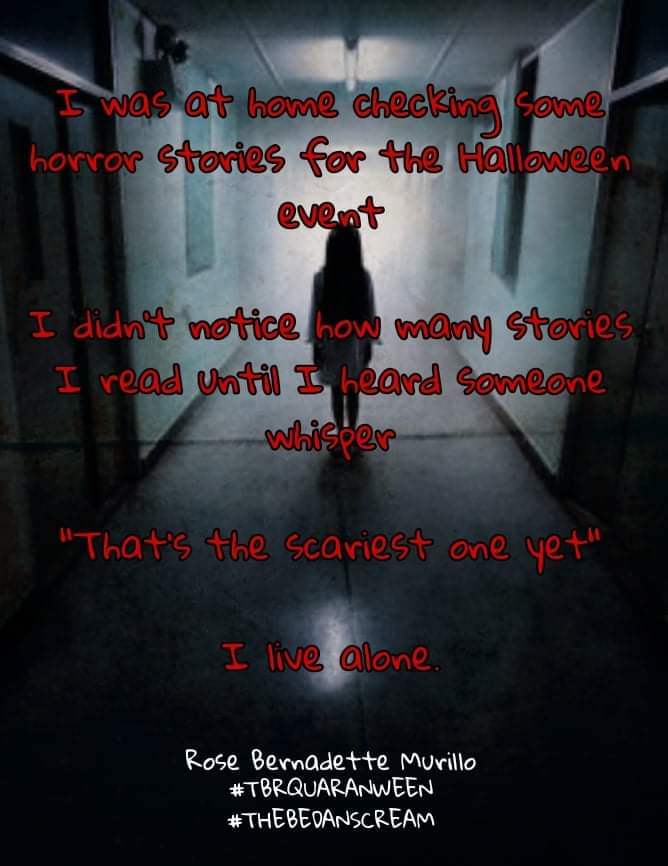bedanroarsbca's tweet photo. Do you sometimes hear the whispering?
#THEBEDANSCREAM 
#TBRQuaranWeen https://t.co/7dGXqUIYyp