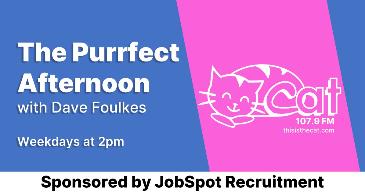 On The Purrfect Afternoon at 2pm sponsored by Jobspot @DavidFoulkes1 guest is @MischiefTreweek from Green Spaces 4 Crewe Green! talking about their campaign Listen on 107.9 FM or online at thisisthecat.com #Crewe #Nantwich #Sandbach #ProperLocalRadio #Cheshire