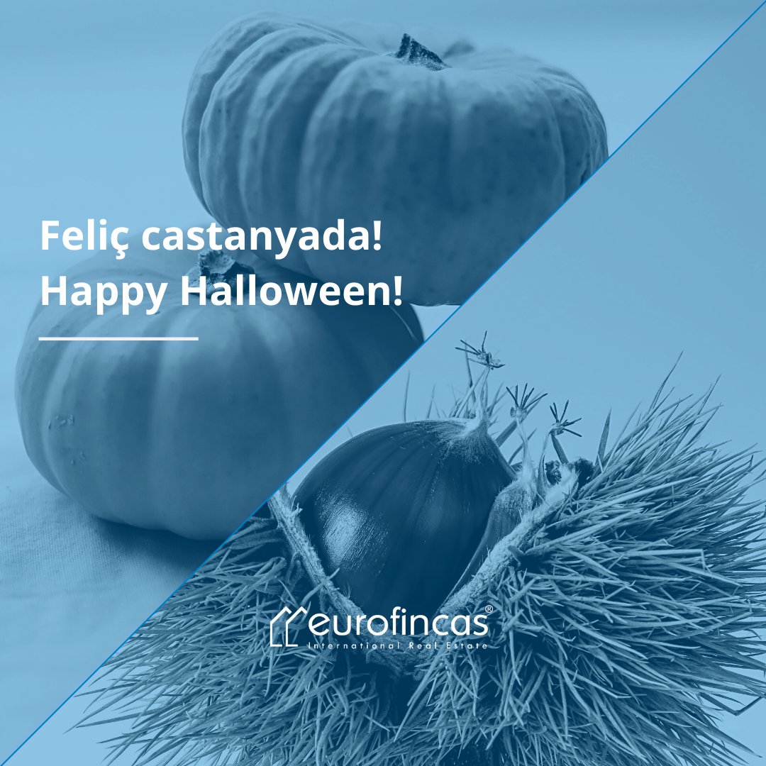 En #Eurofincas te deseamos una feliz #Castanyada y víspera de Todos los Santos 🌰👻
Eurofincas wishes you a happy #Halloween 🎃
.
#Inmobiliaria #RealEstate #Barcelona #TodoslosSantos #Ghost #Pumpkin #Castanya #Panellet