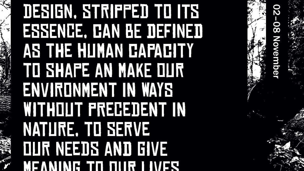 Morning everyone! Hope you are having a restful, relaxing Saturday. 

We're working B-T-S this weekend &amp; kicking off Belfast Design Week next week!

Our full schedule is right here: belfastdesignweek.com/programme

Most of our events are free &amp; remote / have a remote option.